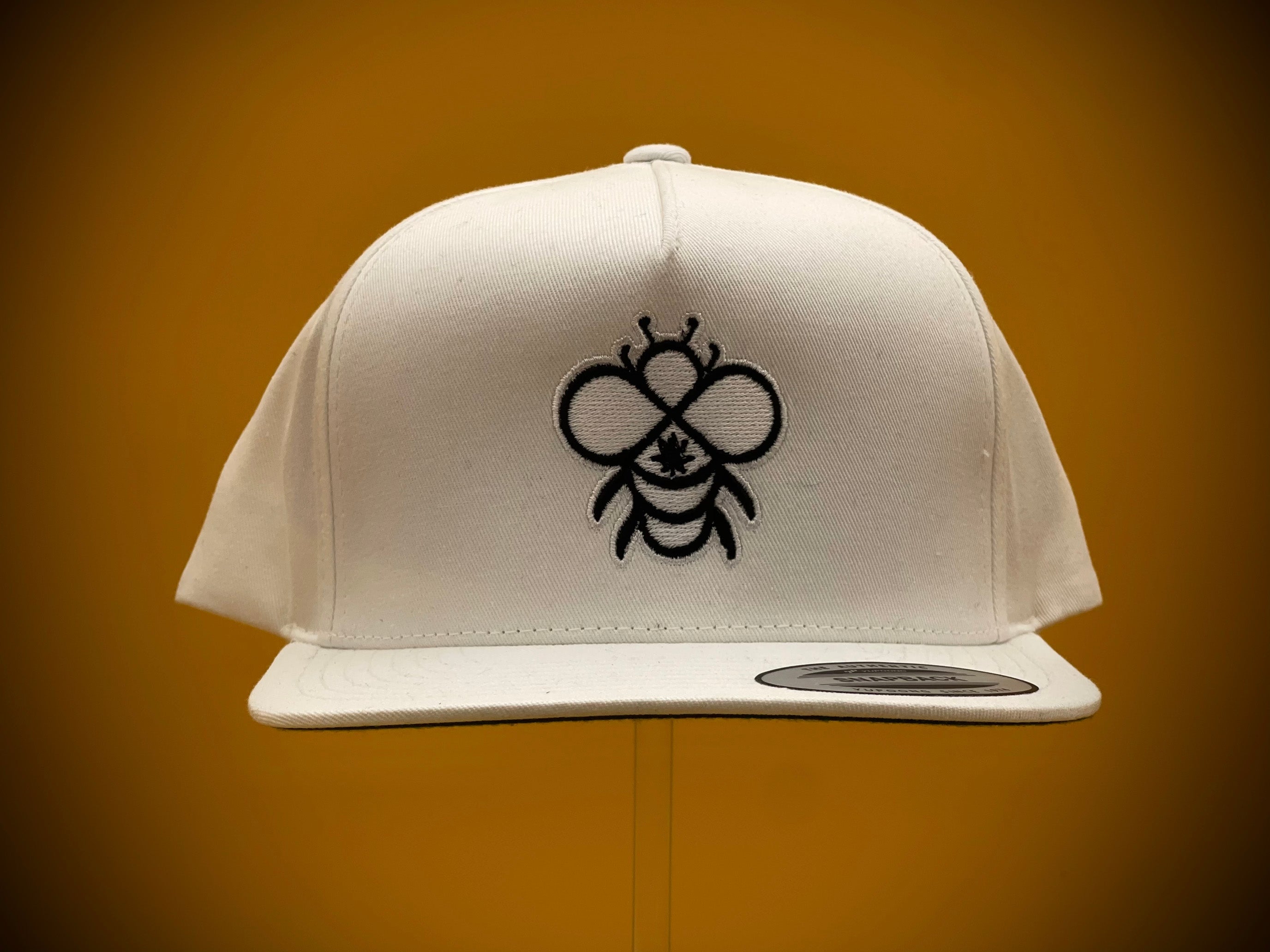 White Cannabees Limited Edition Snapback