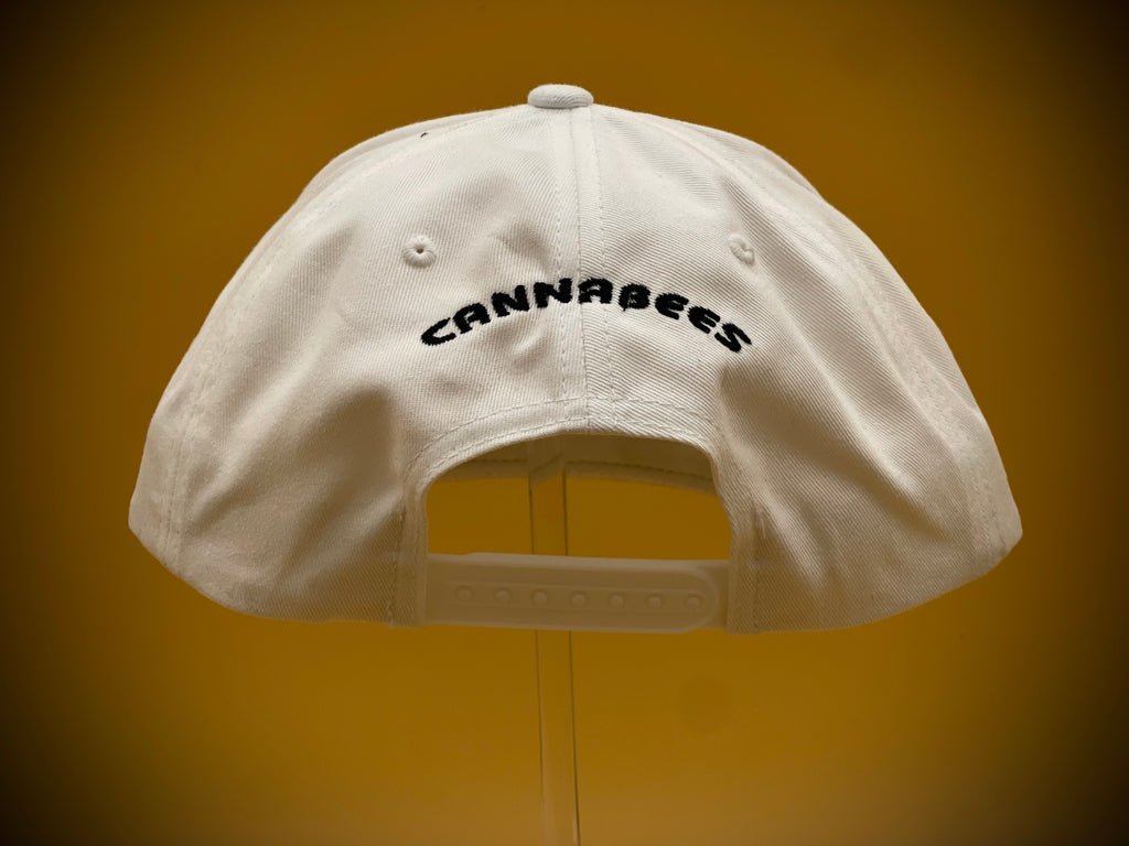 White Cannabees Limited Edition Snapback