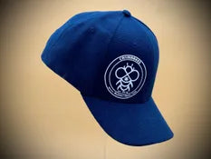Blue Cannabees Off-Center Hemp Blend Cap